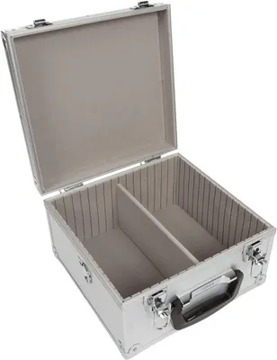 Produktbild von Famanu CD-Koffer für 40 CDs - Aluminium mit 2 Schlüsseln