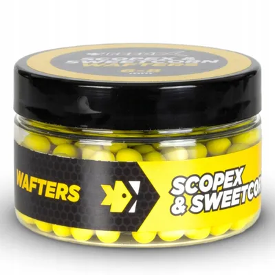 Zdjęcie produktu dla Przynęta Kulki Wafters Zbalansowane Feedex Scopex Sweetcorn 6-8 Mm