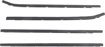 Image de 4pcs fenêtre de porte de voiture Weatherstrip résistant au vent, à la poussière, imperméable à l'eau décoration 82210 2L000 pour i30 2008 à 2011