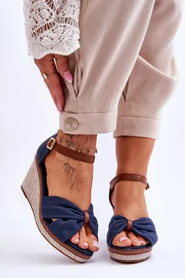 Produktbild von OEM Damensandalen Daphne navy blau 39
