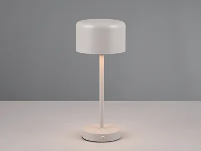 Produktbild von LED-Tischlampe - Grau - H 30 cm - Kunststoff - dimmbar