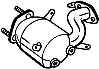 Produktbild von BOSAL 097-769 Dieselpartikelfilter DPF Rußpartikelfilter für TOYOTA Yaris Schrägheck (P9) Euro 5 Abgasanlage Diesel