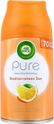 Obrázek produktu pro Air Wick - Náplň do osvěžovače vzduchu - Mediterranean Sun - Automatický sprej - 250 ml - 1 kus