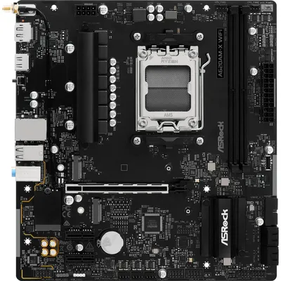 Obrázok produktu pre Asrock A620AM-X WiFi, AMD, Pätica AM5, AMD Ryzen 7000 Series, AMD Ryzen 8000 Series, AMD Ryzen 9000 Series, DDR5-SDRAM, 128 GB, DIMM