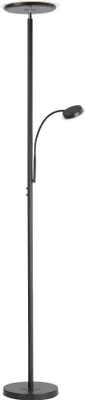 Produktbild von JUST LIGHT HANS LED Stehleuchte Warmweiss Dimmbar 25,5W 2-fach schwarz 11709-18