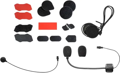 Image de Kit audio pour interphone Sena SMH10R, couleur noire. Taille unique