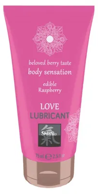 Image de Lubrifiant Love comestible - Framboise