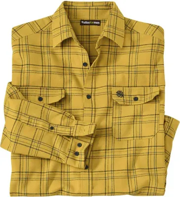Immagine prodotto di Atlas For Men - Camicia da uomo AF1824 (XXL) (gialla)