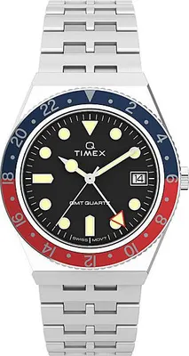 Produktbild von Timex Timex Q GMT Herrenuhr Timex-TW2V38000