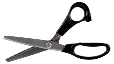 Produktbild von Stoff Dekorative Bastelschere Rund/Dreieck Rand Zackenschere 3/5 / 7mm(3mm)