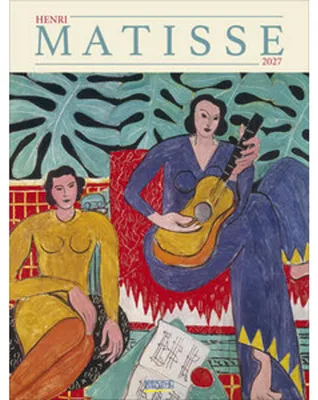 Produktbild von Korsch Matisse Kalender 2027, großes Hochformat, 12 Werke, neutrales Kalendarium