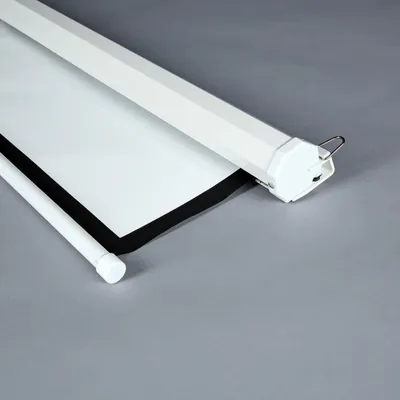 Zdjęcie produktu dla Mucola ekran projekcyjny ekran projekcyjny ekran kinowy ekran rolkowy ekran projekcyjny ekran prezentacyjny do kina domowego - 178x178CM