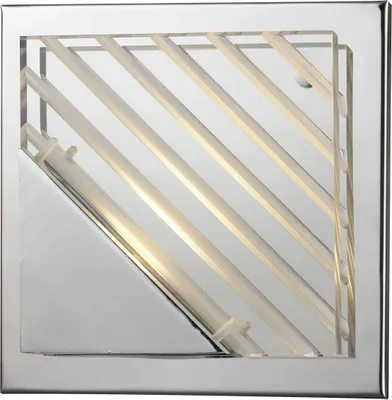Produktbild von LED Wandleuchte, Chrom, Aluminium, L 15 cm