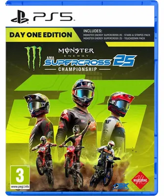 Produktbild von PS5 Monster Energy Supercross 25 Day One Edition
