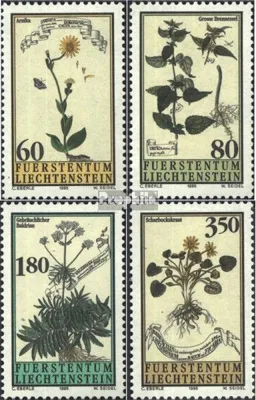 Produktbild von Briefmarken Liechtenstein 1995 Mi 1116-1119 (kompl.Ausg.) postfrisch Heilpflanze