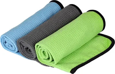 Produktbild von Mikrofasertuch 40x60 cm Premium Mikrofaser Glastücher mit 400g/m² in Profiqualitä – fusselfreie Scheibentücher für Haushalt, Büro und Auto