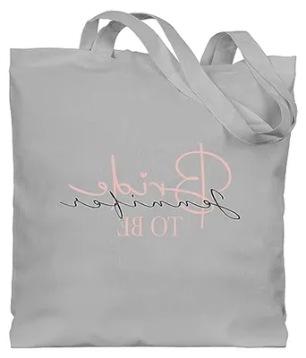 Produktbild von Baumwolltasche - JGA Junggesellenabschied - Bride to be