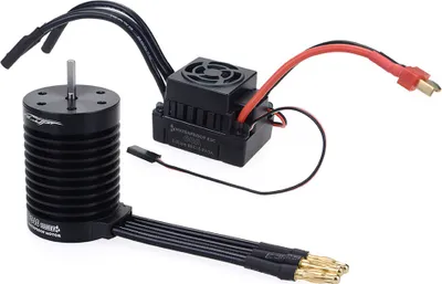 Obrázok produktu pre Surpass Hobby F540 V2 3650 bezsenzorový motor s regulátorom 60A pre RC autá Tamiya TT-02 1/8 1/10 1/12 1/14, typ: 4370kv