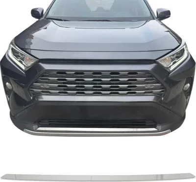 Zdjęcie produktu dla Listwy kratki chłodnicy Listwy grilla do Toyota RAV4 2018-2025 stal nierdzewna srebrna 1szt