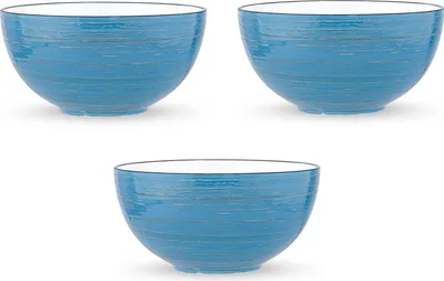 Zdjęcie produktu dla Zestaw misek porcelanowych Wilmax, 14 cm, 3-częściowy, stylowy design, WL-669630/A3