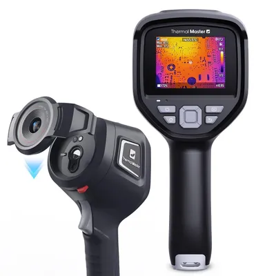 Productafbeelding van Warmtebeeldcamera Handheld - Macrolens - 512 x 384 Resolutie - 3,5 Inch IPS Scherm - Professioneel