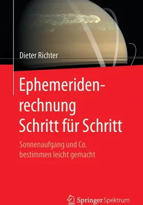 Produktbild von Ephemeridenrechnung Schritt für Schritt