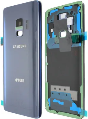 Produktbild von Original Samsung Galaxy S9 DUOS G960FD Akkudeckel Deckel Backcover Coral Blau