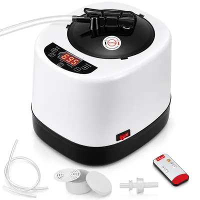 Image de Générateur de vapeur pour sauna, portable - 2000 W de puissance - capacité de 4 litres - blanc
