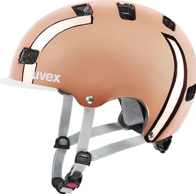 Produktbild von uvex hlmt 5 bike pro chrome - robuster City-Helm für Damen und Herren - individuelle Größenanpassung