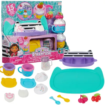 Obrázok produktu pre Gabby's Dollhouse GDH RLP Sprnkl Party Sweet Treat Set GML, Kuchyne, 3 rok / roky, Viacfarebný, Plast