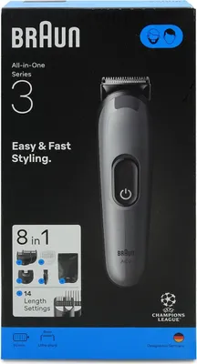 Produktbild von Braun Series 3 AIO3540 Trimmer und Haarschneider