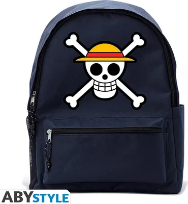 Produktbild von ONE PIECE - Blue Backpack - Skull