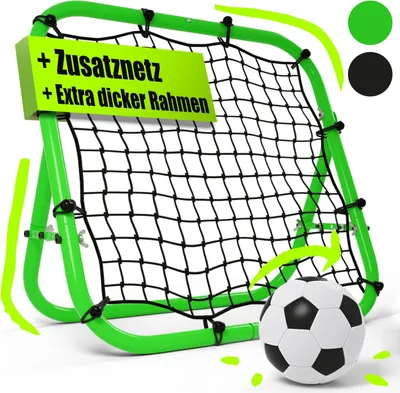 Produktbild von Bentson Rebounder Fußball Rebounder Kinder Und Profis Mit Ersatznetz