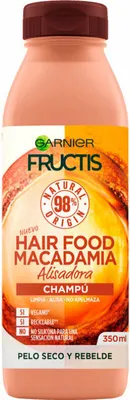 Produktbild von Garnier Fructis Hair Food Macadamia Glättungsshampoo 350ml