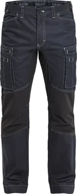 Image de Pantalon maintenance denim stretch marine/noir T52 - BLÅKLÄDER - 145911428999C58