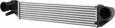 Produktbild von Ladeluftkühler Kühlrippen gelötet Alu 650 mm - 127 mm HELLA für u.a. MB C-KLASSE