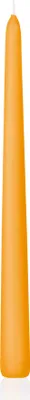 Produktbild von Wiedemann Kerzen Spitzkerzen Natur 250 x Ø 25 mm, 50 Stück, GASTRO Pack, rußarm, tropffrei