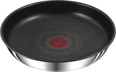Produktbild von Tefal Ingenio Preference L97304, Allzweckpfanne, Edelstahl, Edelstahl, Titan, Thermo-Punkt, Abnehmbar