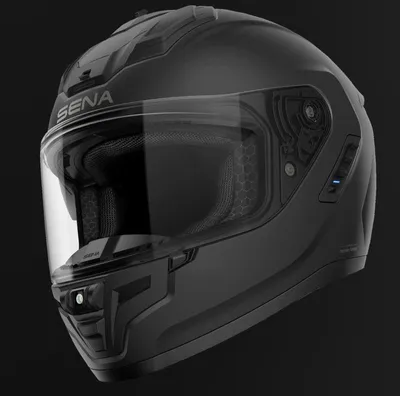 Image de Sena PHANTOM-MAT.B.M CASQUE - Casque moto mat PHANTOM avec 60s integre