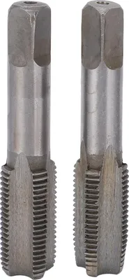Produktbild von 2pcs gerade Flötehahnheilzeitstahl -Stahl -Hände -Standardschrauben -Tappschlepper -Toolm14x1.5