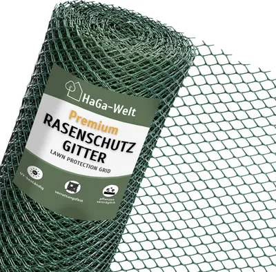 Produktbild von Premium Rasenschutzgitter – starker Schutz für Ihren Rasen – 1,3 m / grün