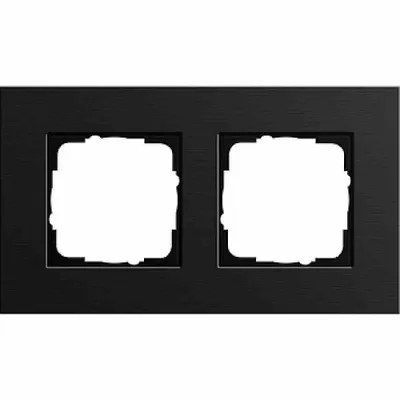 Zdjęcie produktu dla GIRA frame 2f bw Esprit Kst