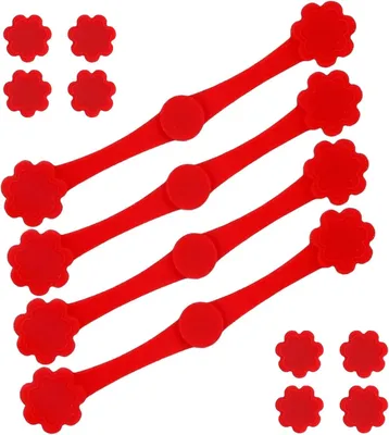 Produktbild von Silikonmagnete für die Luftfritteuse, 12 Stück, Halter für Pergamentpapier, Sicherheitszubehör zum Halten und Fixieren in der Küche, im Büro, im Restaurant