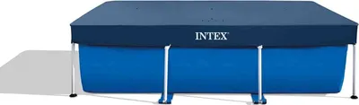 Produktbild von Intex Poolabdeckung für 260x160cm u. 220x150cm Intex Framepools Abdeckplane