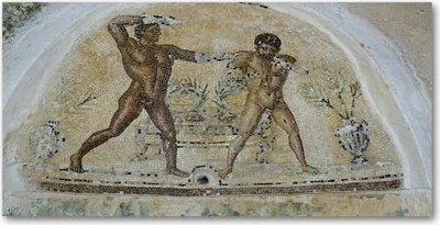 Produktbild von Tulup Glas-Bild -140x70- Wandkunst Dekorative Wand für Küche & Wohnzimmer - Kunst: modern & klassisch - Mosaik - Beige