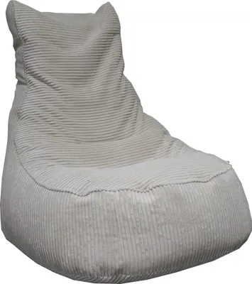 Produktbild von Sitzsack COMFORT mit strapazierfähigem Polyester-Bezug und EPS-Styropor-Füllung in Creme