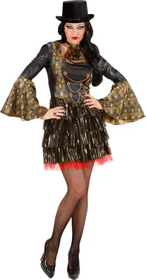 Produktbild von GOTISCHE VAMPIRIN (Kleid, Jabot) Gr. M