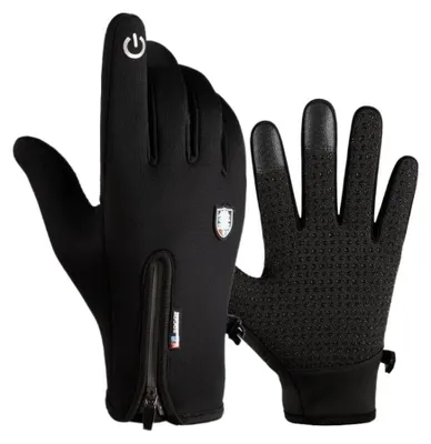 Produktbild von Winterhandschuhe für Fahrräder mit Touchscreen-Funktion und wasserdichter Beschichtung