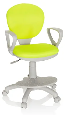 Produktbild von hjh OFFICE Kinderdrehstuhl KID COLOUR G1 Schreibtischstuhl für Kinder höhenverstellbar mit Armlehnen Stoff