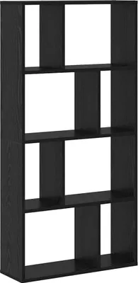 Immagine prodotto di vidaXL Libreria Nero effetto rovere 60 x 20 x 102,5 cm